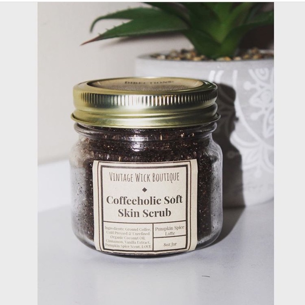 🌟SALE🌟 Coffeeholic soft skin Body scrub— small